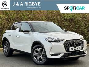 2022 (22) DS AUTOMOBILES DS 3 CROSSBACK at J & A Rigbye Chorley