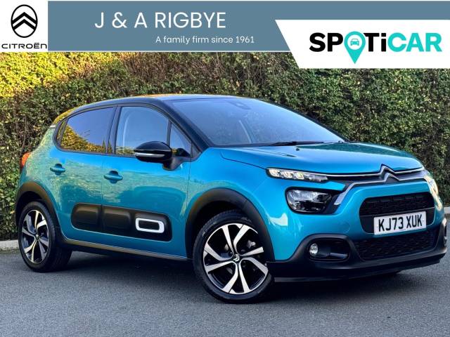 Citroen C3 1.2 PureTech 110 Max 5dr EAT6 Hatchback Petrol BLUE
