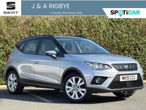 SEAT ARONA 2019 (19) at J & A Rigbye Chorley