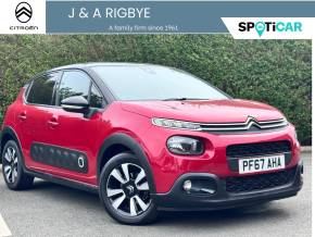 CITROEN C3 2017 (67) at J & A Rigbye Chorley