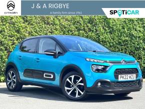 CITROEN C3 2022 (22) at J & A Rigbye Chorley