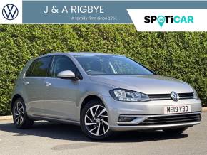 VOLKSWAGEN GOLF 2019 (19) at J & A Rigbye Chorley
