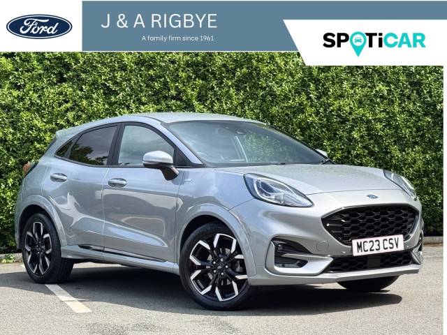 Ford Puma 1.0 EcoBoost Hybrid mHEV ST-Line X 5dr Hatchback Petrol SILVER