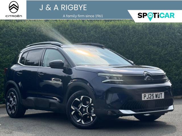 Citroen C5 Aircross 1.2 Hybrid 136 Max Edition 5dr e-DSC6 SUV Petrol Eclipse Blue