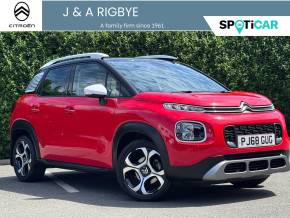CITROEN C3 AIRCROSS 2018 (68) at J & A Rigbye Chorley