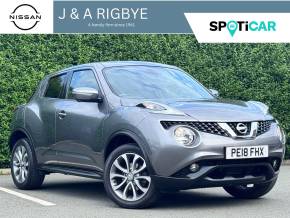 NISSAN JUKE 2018 (18) at J & A Rigbye Chorley