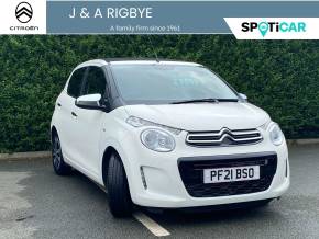 CITROEN C1 2021 (21) at J & A Rigbye Chorley
