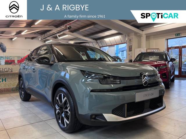 Citroen C4 1.2 PureTech MHEV MAX Hatchback 5dr Petrol Hybrid e-DSC Euro 6 (s/s) (145 ps) Hatchback Hybrid Manhattan Green