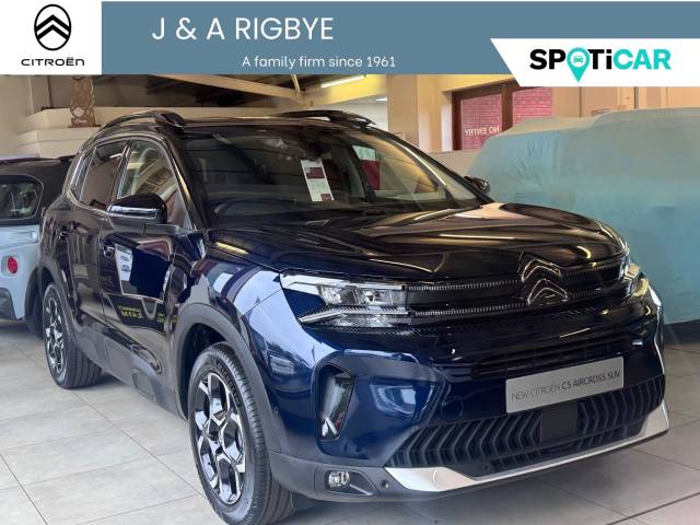 Citroen C5 Aircross 1.2 Hybrid 136 Max Edition 5dr e-DCS6 Hatchback Petrol BLUE