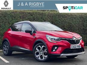 RENAULT CAPTUR at J & A Rigbye Chorley