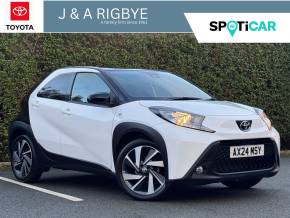 TOYOTA AYGO X at J & A Rigbye Chorley