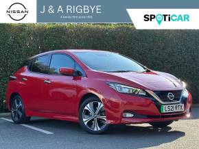NISSAN LEAF at J & A Rigbye Chorley