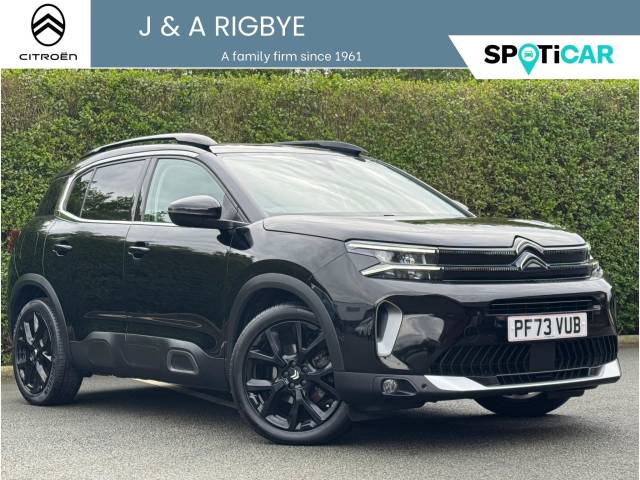 Citroen C5 Aircross 1.2 Hybrid 136 E-series 5dr e-DCS6 Hatchback Petrol BLACK
