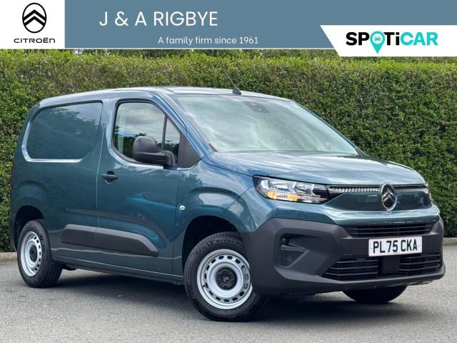 Citroen Berlingo 1.5 BlueHDi 100ps Van Enterprise+[Reduced Payload] Panel Van Diesel BLUE