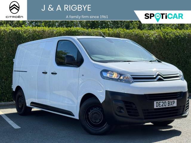 Citroen Dispatch 1000 1.5 BlueHDi 100 Van Enterprise Panel Van Diesel WHITE