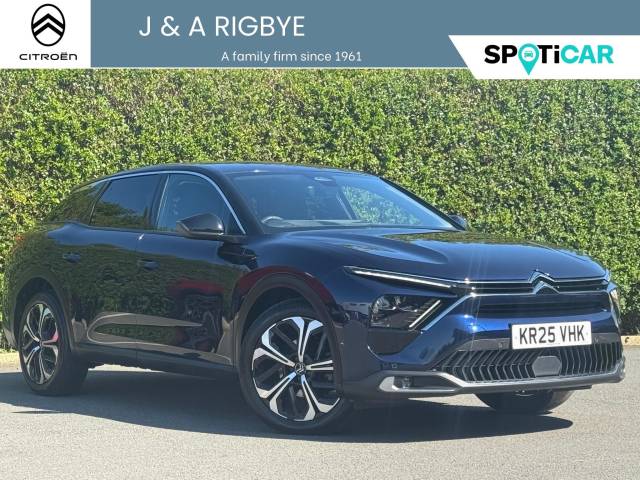Citroen C5 X 1.2 PureTech 130 Plus 5dr EAT8 Saloon Petrol BLUE
