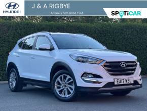HYUNDAI TUCSON at J & A Rigbye Chorley