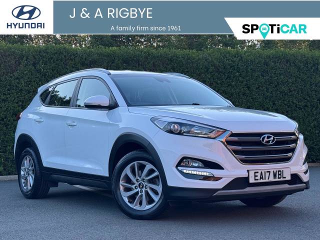 Hyundai TUCSON 1.7 CRDi Blue Drive SE 5dr 2WD DCT Estate Diesel WHITE