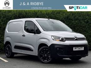 CITROËN BERLINGO at J & A Rigbye Chorley