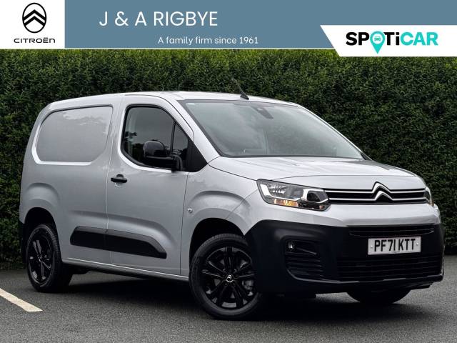 Citroen Berlingo 1.5 BlueHDi 1000Kg Driver Pro 100ps [6 Speed] Panel Van Diesel SILVER