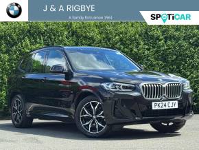 BMW X3 at J & A Rigbye Chorley