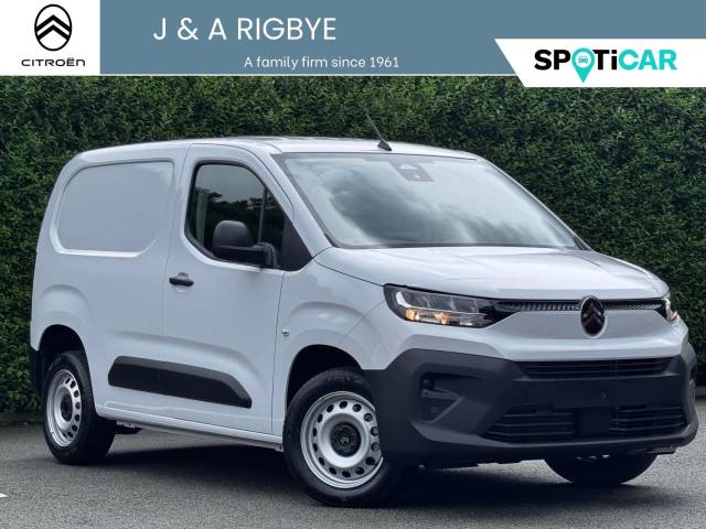 Citroen Berlingo 1.5 BlueHDi 1000 Enterprise Plus M Panel Van 5dr Diesel Manual SWB Euro 6 (s/s) (100 ps) Panel Van Diesel Icy White