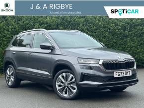 ŠKODA KAROQ at J & A Rigbye Chorley