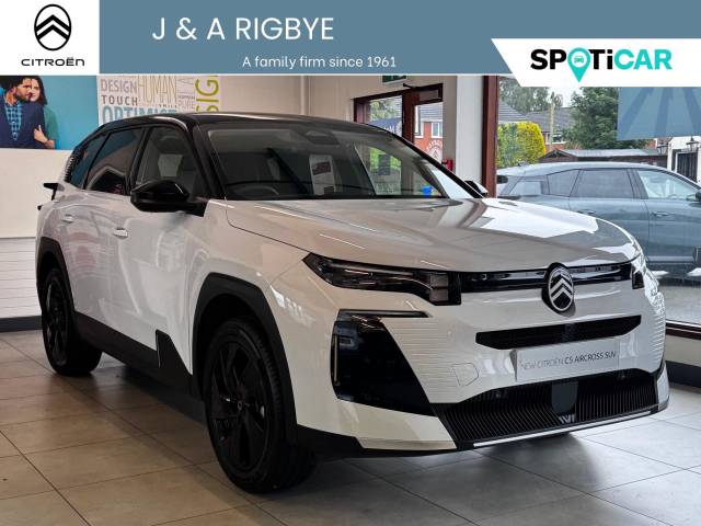 Citroen C5 Aircross 1.2 MAX SUV 5dr Petrol Hybrid e-DSC Euro 6 (s/s) (145 ps) SUV Hybrid Okenite White