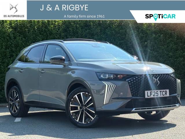 DS AUTOMOBILES DS 7 1.5 BlueHDi Pallas 5dr EAT8 Hatchback Diesel GREY