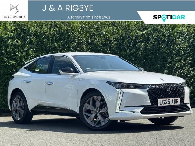 DS AUTOMOBILES DS 4 1.5 BlueHDi Pallas 5dr EAT8 Hatchback Diesel WHITE