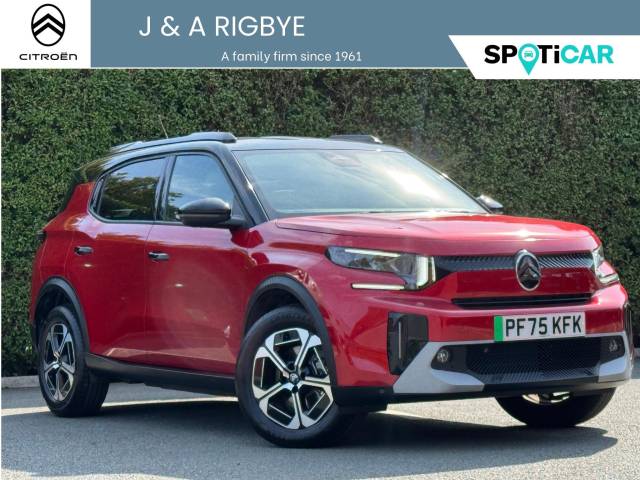 Citroen e-C3 Aircross 0.0 83kW Extended Range Max 54kWh 5dr Auto Hatchback Electric RED