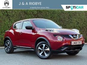 NISSAN JUKE at J & A Rigbye Chorley