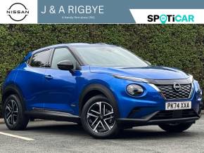 NISSAN JUKE at J & A Rigbye Chorley