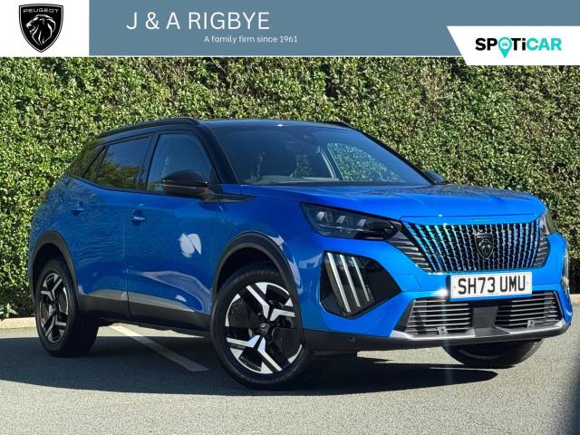 Peugeot 2008 1.2 PureTech 130 GT 5dr EAT8 Hatchback Petrol BLUE
