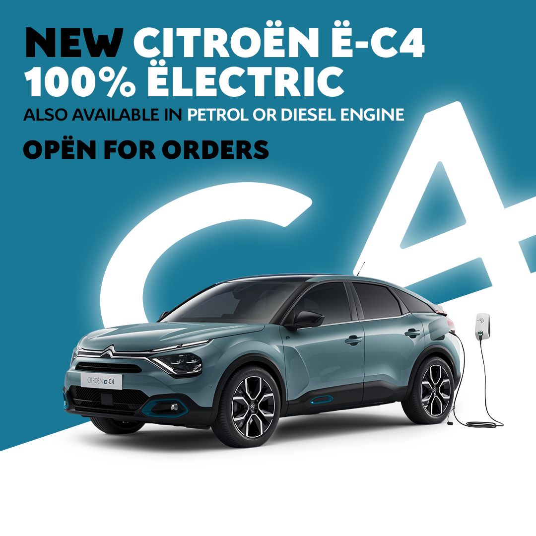 The New Citroen C4 Now Open For Orders