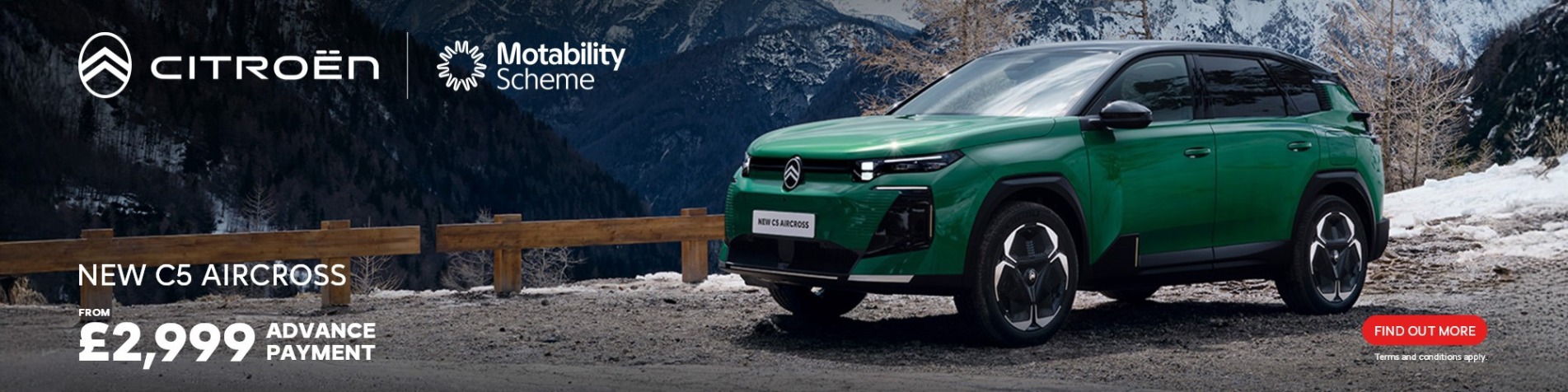 C5 Aircross motab q4